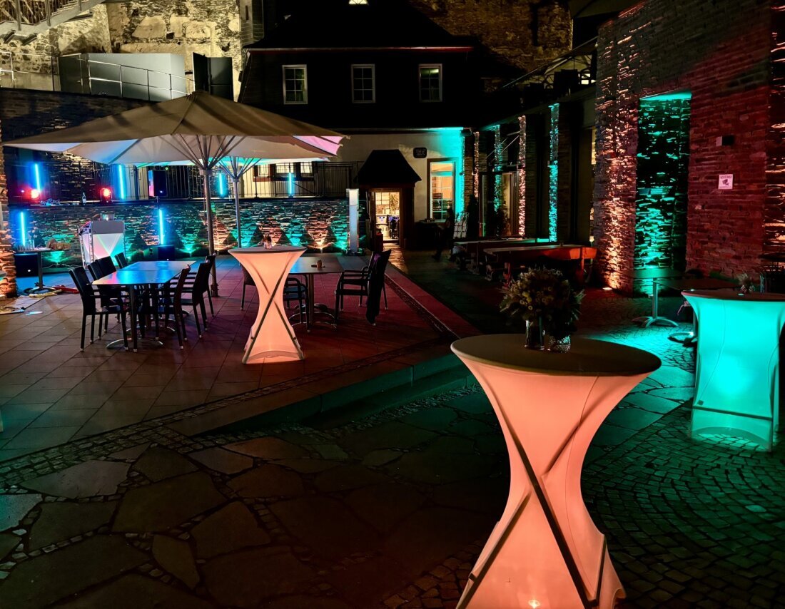 Burg Landshut- Ambiente Beleuichtung-DJ Heiko Heinz Burg Landshut- Ambiente Beleuichtung-DJ Heiko Heinz